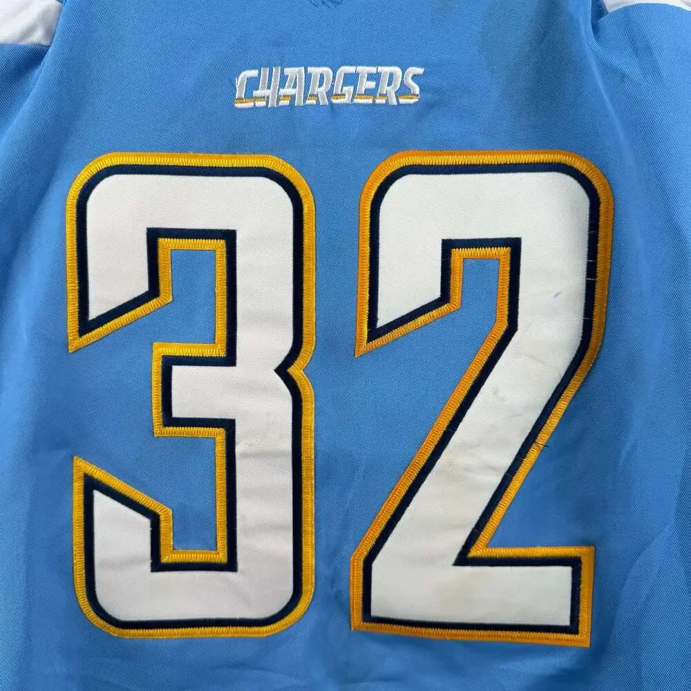 1287 Large Nike San Diego Chargers Eric Weddle #32 Powder Blue Jersey